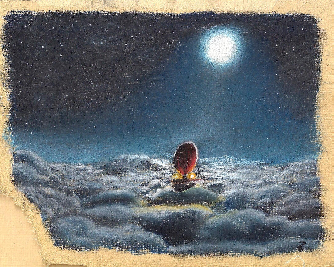 Knight Flight - Pastels